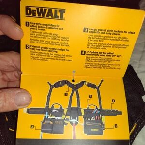 DeWalt framing belt